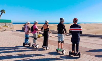 2-H Sunset or Morning Segway experience near by Sand Dunes - Getting Comfy on the Segway: Helmets, Pads, and Quick Training