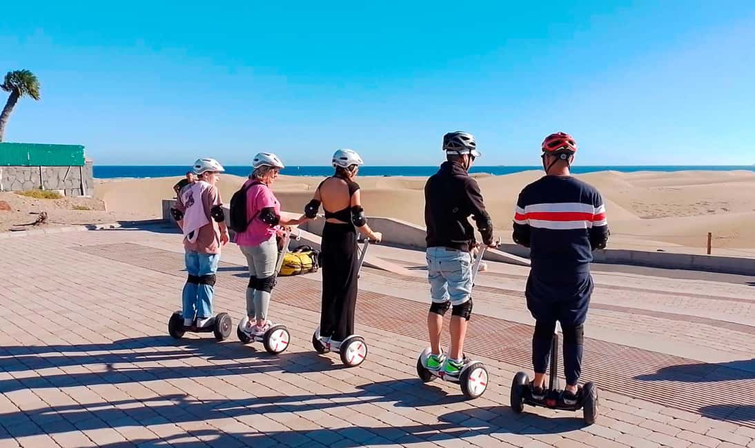 2-H Sunset or Morning Segway experience near by Sand Dunes - Getting Comfy on the Segway: Helmets, Pads, and Quick Training