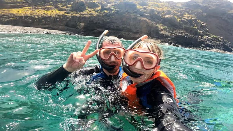 Agaete: Gran Canaria Coasteering. Marine Ferrata and Zipline - Marine via ferrata and zipline above the sea