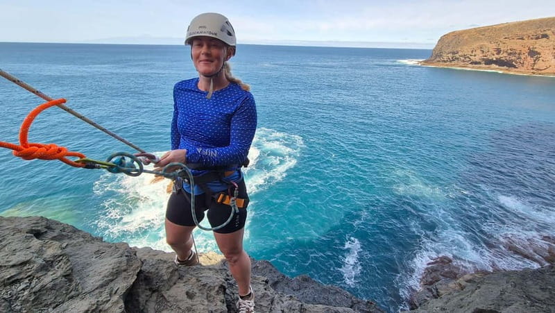 Agaete: Gran Canaria Coasteering. Marine Ferrata and Zipline - Safety briefing first: where the guide sets the tone