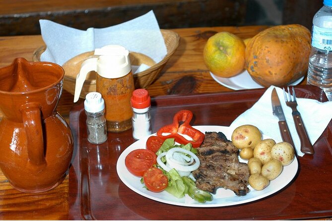 Camel Ride in Fataga with Tapas and drinks - Garden tour time: fruit trees and more animals than you expect