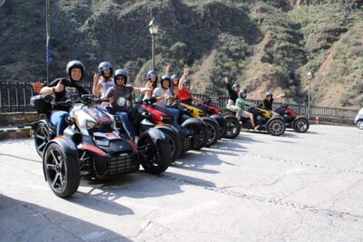 Can-Am Ryker Adventure Grand Tour - The 5-hour rhythm: instruction, drive, stops, then lunch
