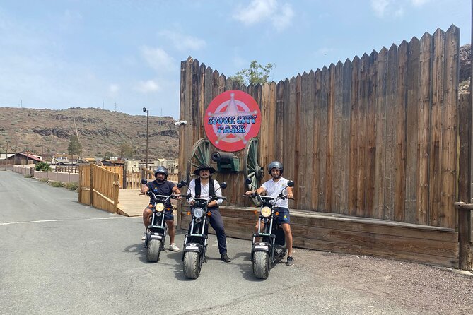 e-Scooter or e-Bike Maspalomas Tour+Visit Western Town Sioux City - How this 3-hour ride plan actually works