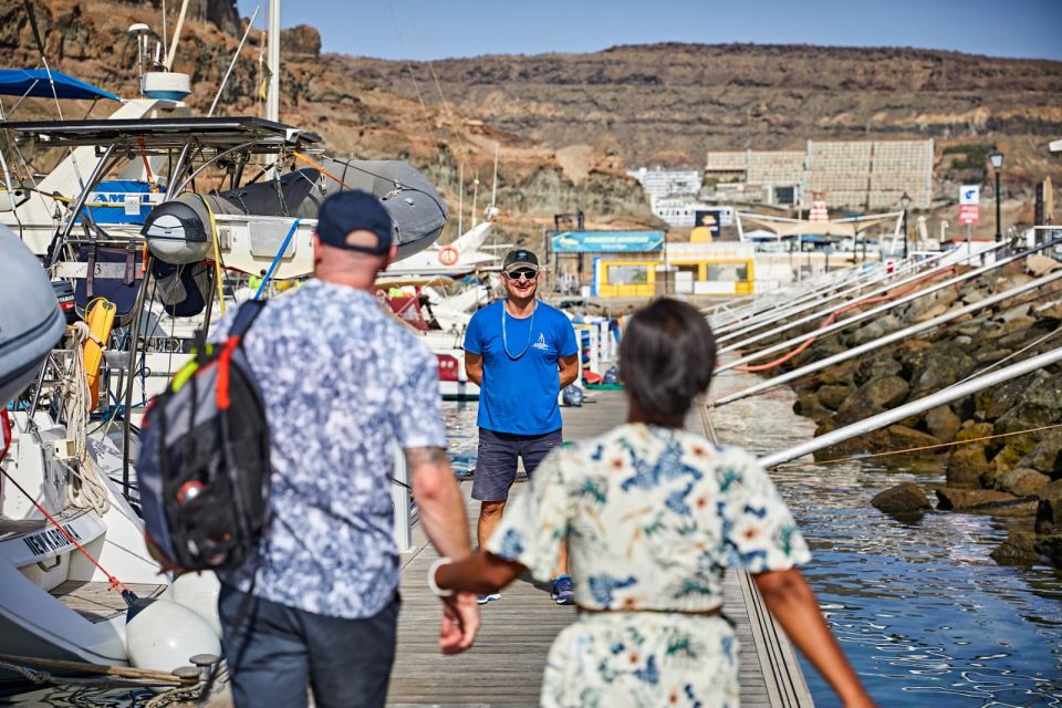 From Puerto de Mogán: Private Sailing Trip & Snorkeling - Snorkeling in a wild bay: equipment and marine-life etiquette