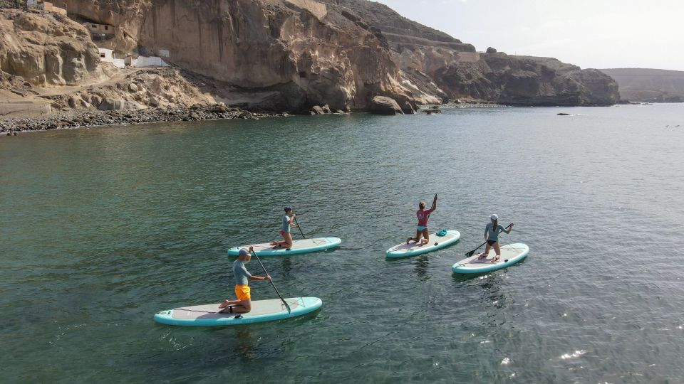 Gran Canaria : 2h Stand Up Paddle board lessons - Where you meet: Playa Las Marañuelas and the Arguineguín coast