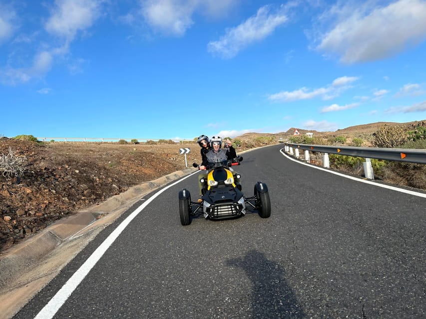 Gran Canaria: Can-Am Ryker 3-Wheel Motorcycle / Buggy / Quad - The Mountain tour to Fataga: tight bends, big views, and a real island rhythm