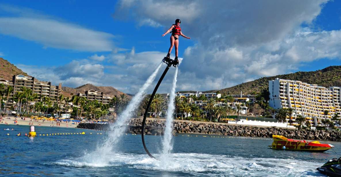 Gran Canaria: Flyboard Session at Anfi Beach - Your session timeline: from boots on to first controlled hover