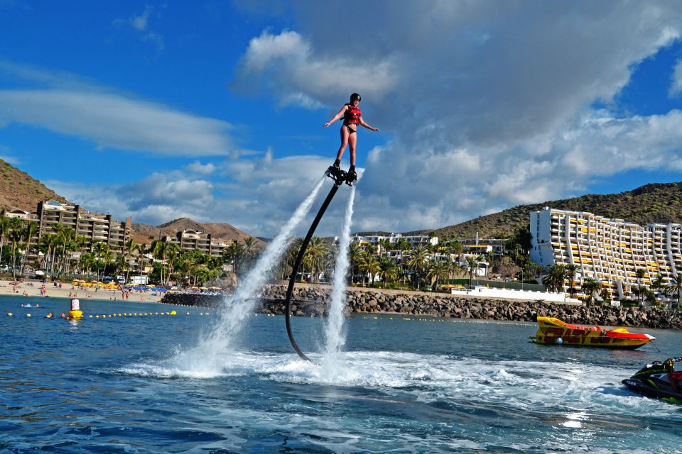 Gran Canaria: Flyboard Session at Anfi Beach - Safety-first, but not timid: gear and coaching from WATERSPORTS Luis Molina
