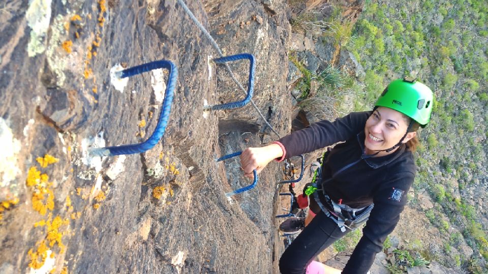 Gran Canaria: Guided Via Ferrata and Zipline Adventure - Flying Moments: Zip Line and Thin Cable Bridges Over the Tunte Caldera