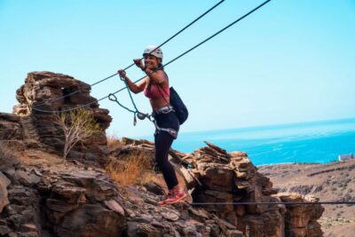 Gran Canaria: Guided Via Ferrata Excursion - Meeting at Bahía Feliz and Parking Actividad YUKAN: Don’t Stress the Start