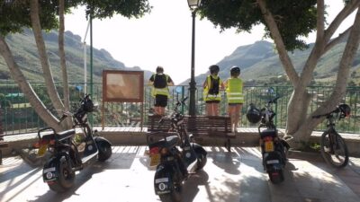 Gran Canaria: Los Pilancones Natural Park e-Scooter Tour - Meeting point at Bici Bike Vintage in Cita Shopping Center
