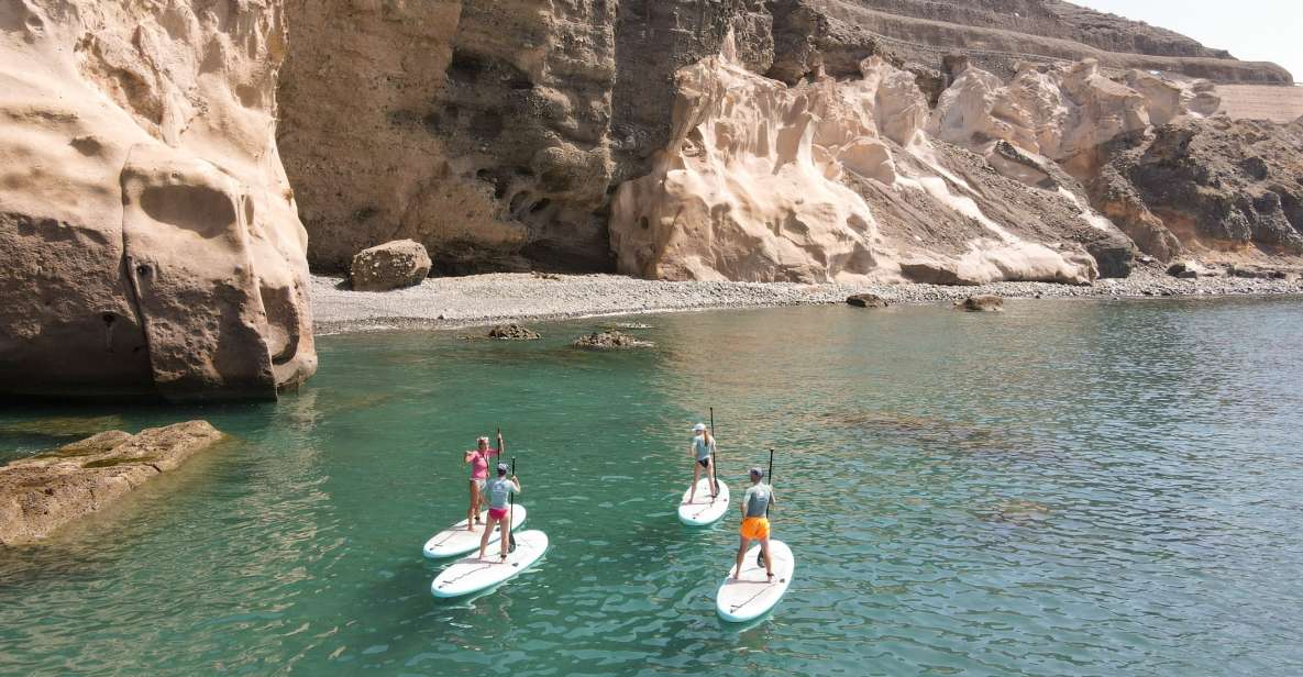 Gran Canaria : Stand Up Paddle (SUP) Tour - What happens before you paddle: briefing, warm-up, and balance practice
