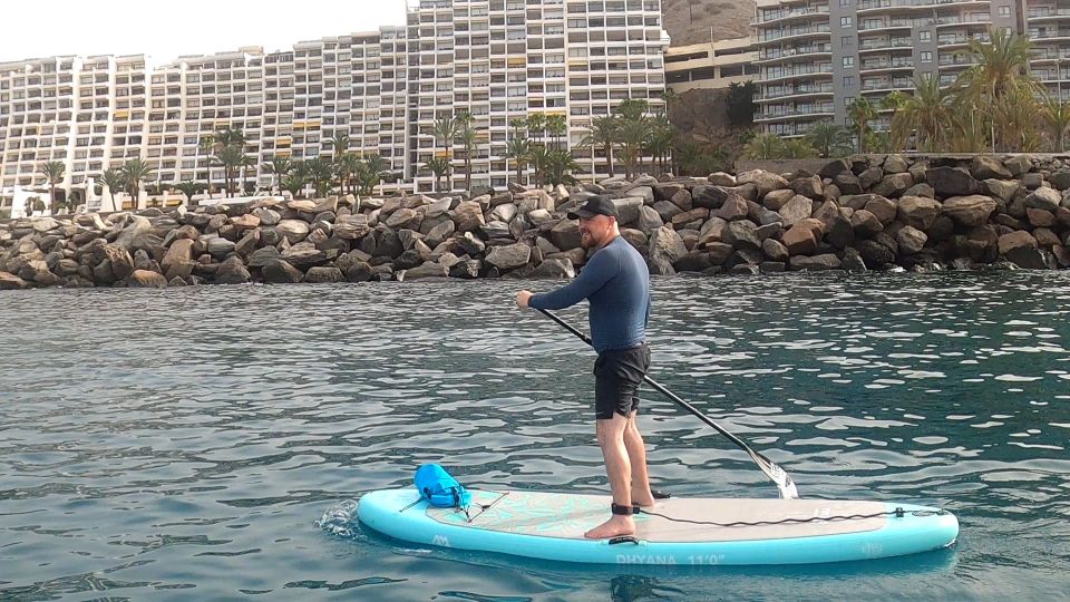 Gran Canaria : Stand Up Paddle (SUP) Tour - Coasteering along Gran Canaria: “watch your balance” in the best way