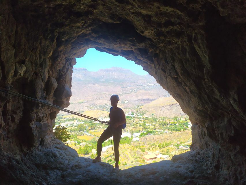 Gran Canaria: Zipline and Mountaineering Tour - Climbing wall + via ferrata steel rope: learning technique, not just courage