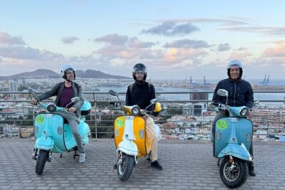 Guided Tour With Electric Moped - Stop 1: Albareda Street start and the safety briefing