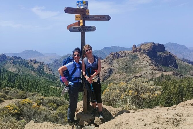 Hikes Roque Nublo - Hitting the trail at 8:00 am: how the day actually runs