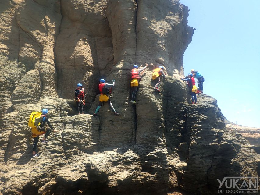 Las Palmas: Coastering, Via Ferrata, Water Jumping & Snorkel - Snorkelling and sea jumps: the water part without the chaos