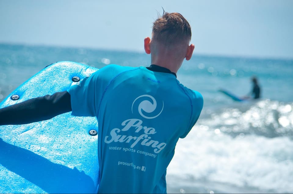 Las Palmas: Learn to Surf with a Special Price for Two Group - The beach portion: tutorials, safety videos, and technique basics