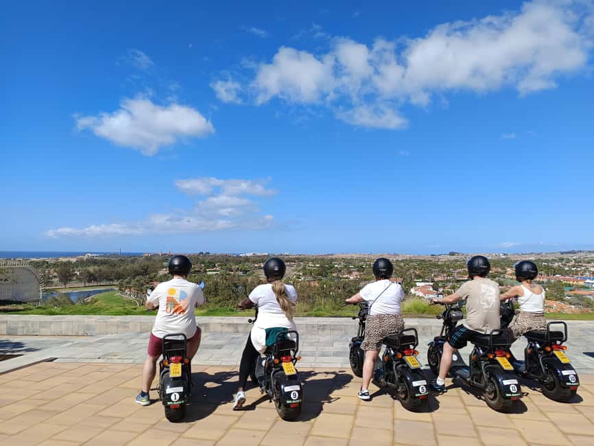Maspalomas: 2-Seater E-Scooter Dunes Tour with Camel - Entering the tour at Cita Shopping Center (and finding it fast)