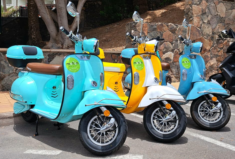 Maspalomas and Las Palmas: electric vintage scooter for rent - Quiet Vintage Scooters for Cruising Las Palmas and Maspalomas