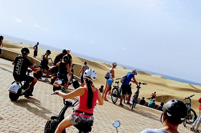 Maspalomas - Meloneras : e-Scooter 2 seat Sunset Guided Tour - Meeting Point at Centro Comercial Cita: Getting There Without Stress