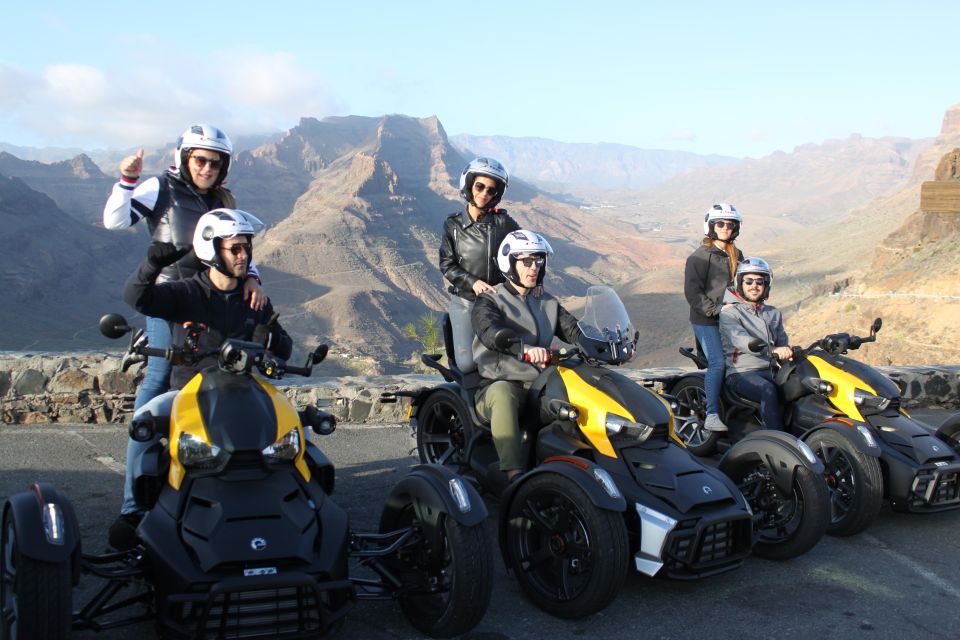 Maspalomas: Ryker Moto Tour to Fataga (Mountain buggy) - The Mirador Astronómico viewpoint: your big finale over Maspalomas