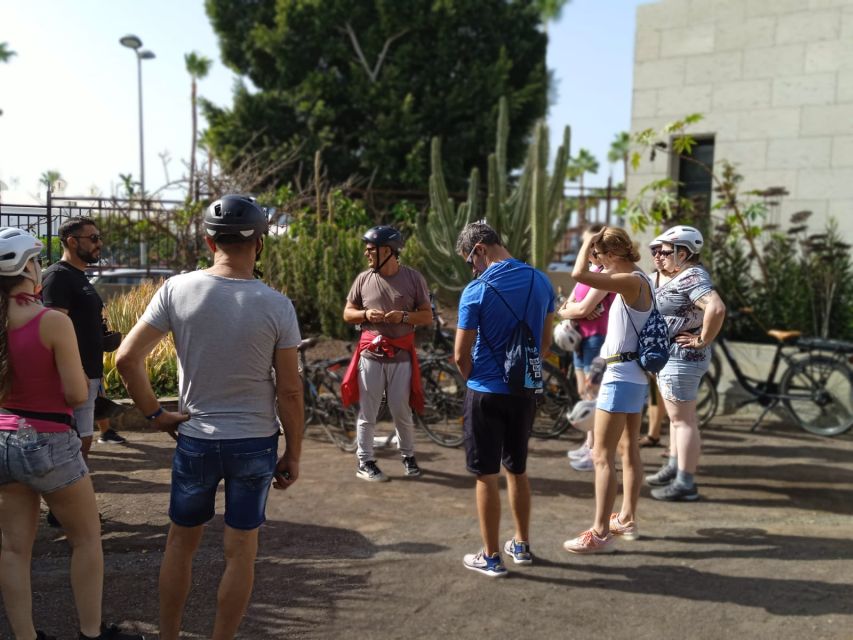 Maspalomas: Southern Coast E-Bike Tour Option Tapas Tasting - La Charca lagoon after lunch: birdwatching near the dunes
