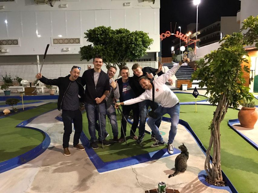 Playa del Inglés: Minigolf Taidia - What’s included versus what costs extra