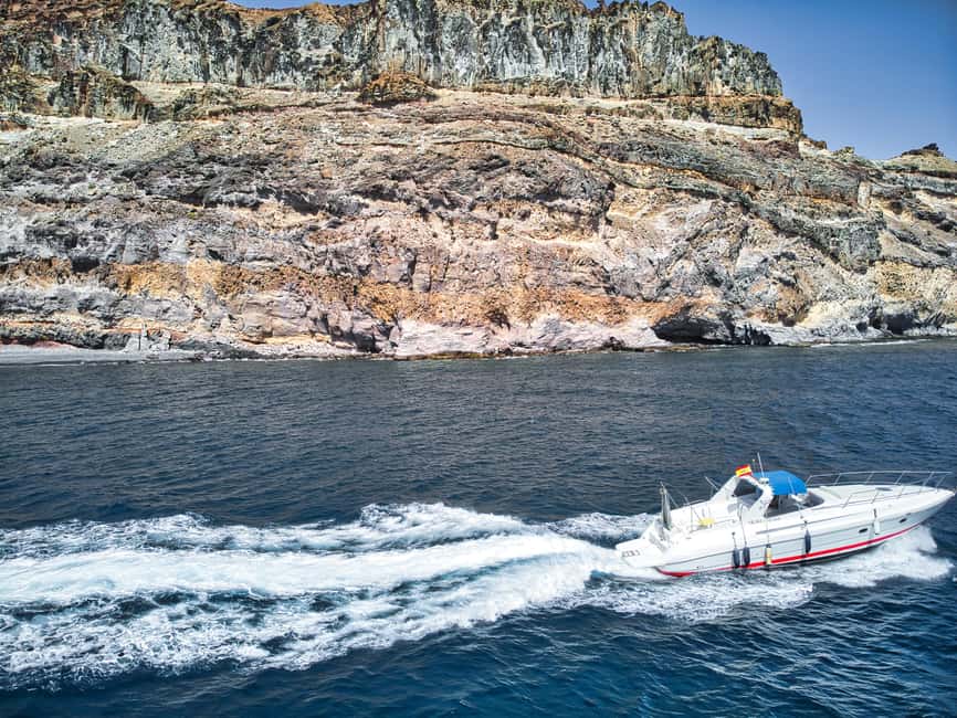 Puerto de Mogán: Private yacht up to 10 persons - Playa de Veneguera: another 20 minutes with better view momentum