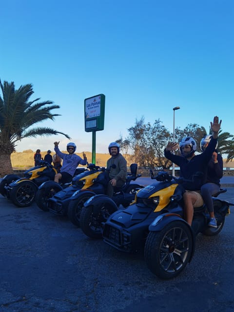 Ryker Moto Tour (buggy / quad for Road): Maspalomas - How the Can-Am Ryker Feels: Easy Control, Real Stability