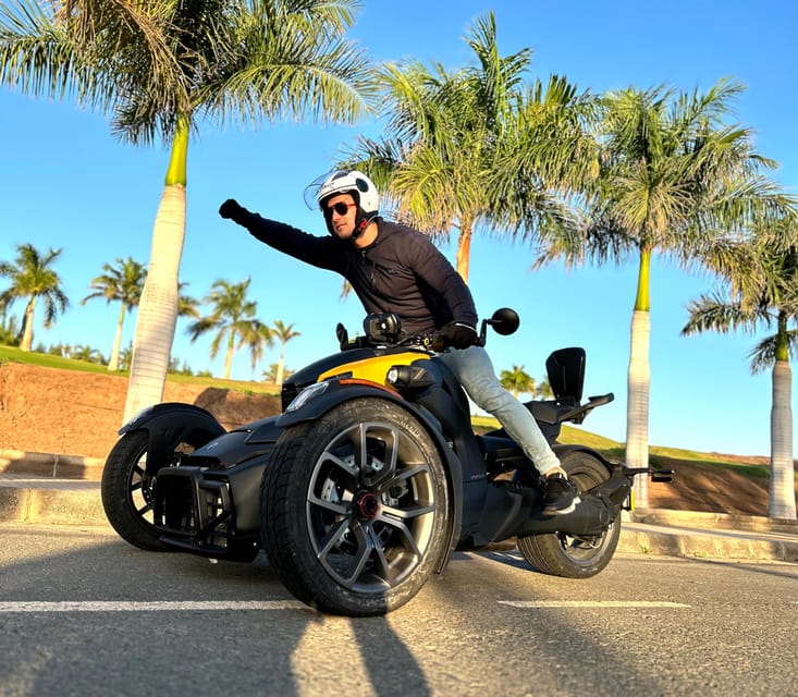 Ryker Moto Tour (buggy / quad for Road): Maspalomas - Meloneras to Maspalomas Lighthouse: The First Scenic Payoff