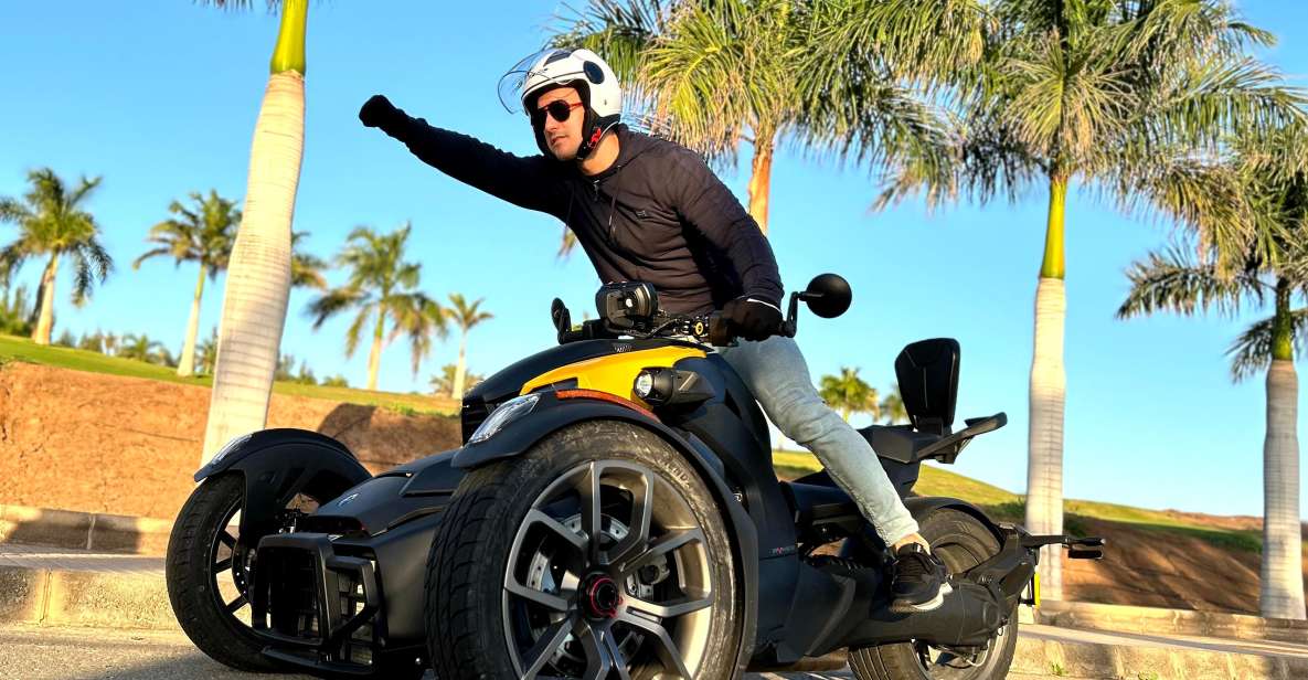 Ryker Moto Tour (buggy / quad for Road): Maspalomas - Playa del Inglés and Campo Internacional: Old Shopping Meets New Builds