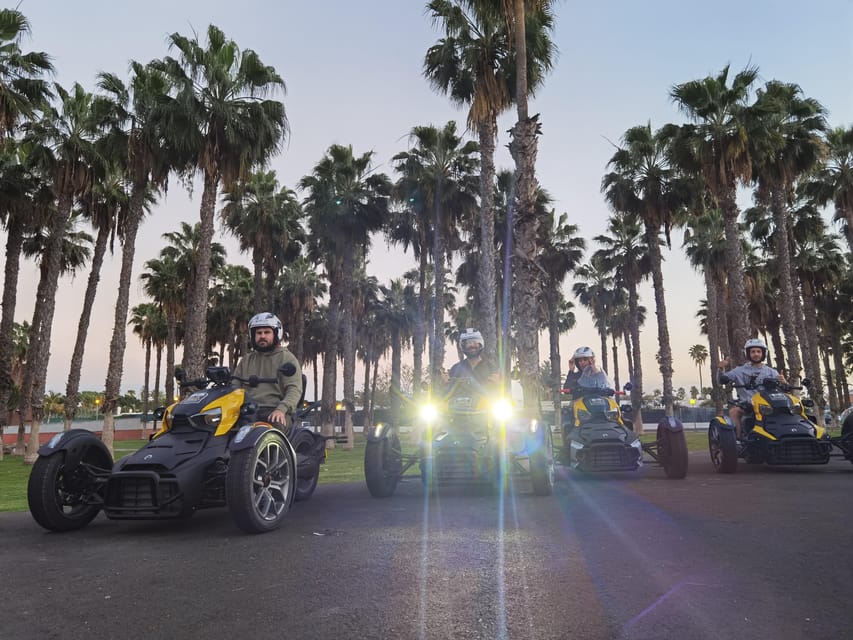 Ryker Moto Tour (buggy / quad for Road): Maspalomas - Tapas, a Drink, and the Built-In Break