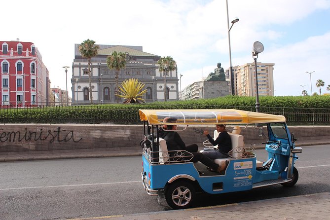 Tuk-Tuk Neighbourhoods Tour around Las Palmas de Gran Canaria - Price and value: $186.64 per group (up to 6) for a private ride