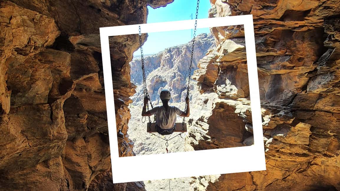 Via Ferrata - Klettersteig Gran Canaria: Rocky Mountains - From Bahia Feliz to the rocky start line in Maspalomas