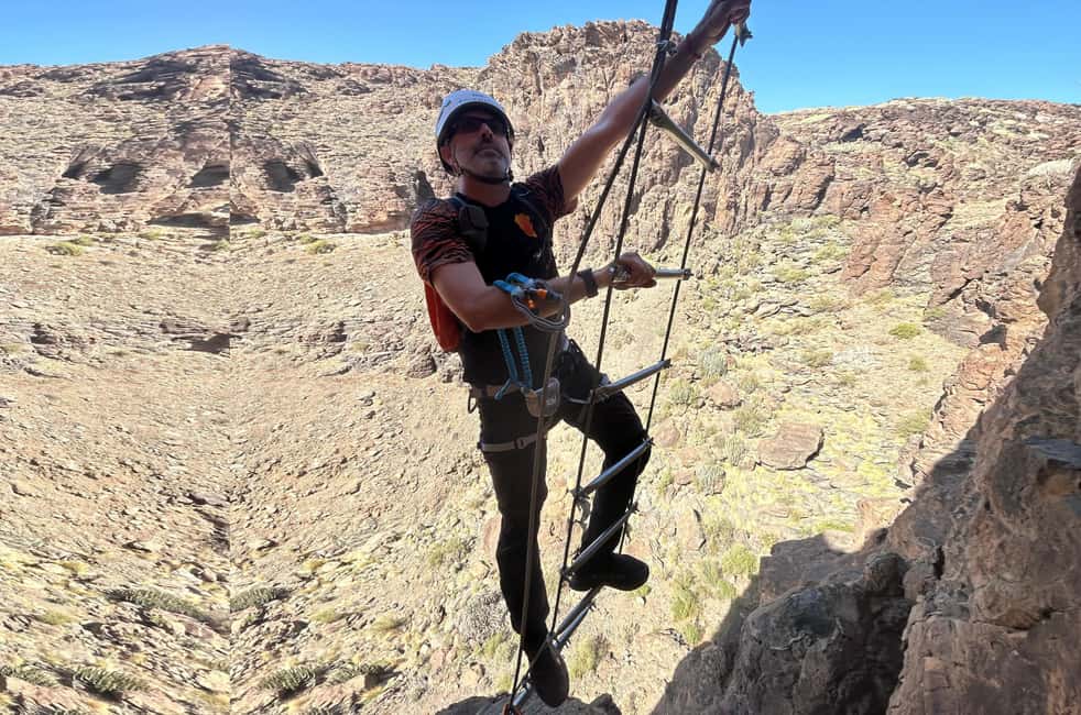 Via Ferrata - Klettersteig Gran Canaria: Rocky Mountains - Safety gear and insurance: the real value of going with a guide